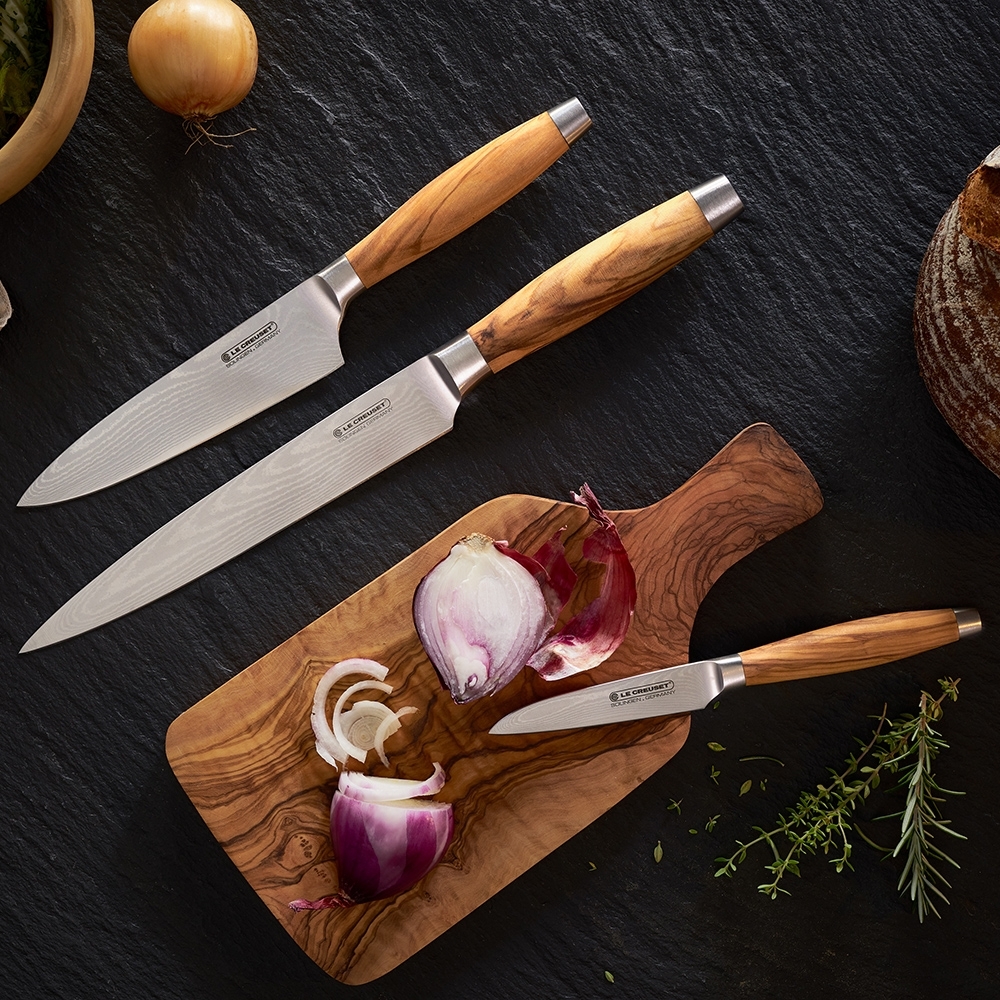 Le Creuset - Chef's Knife Olive Wood Handle