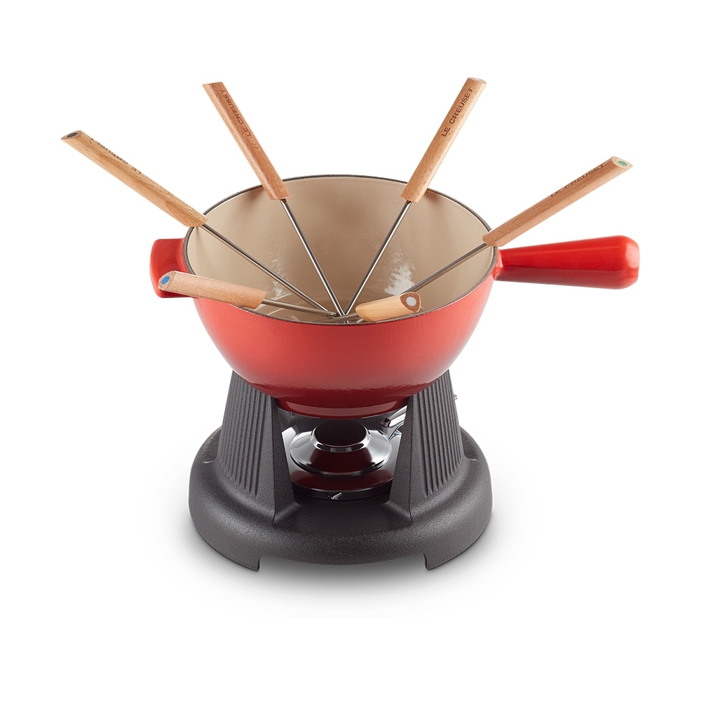 Le Creuset - Cheese & Meat Fondue-Set