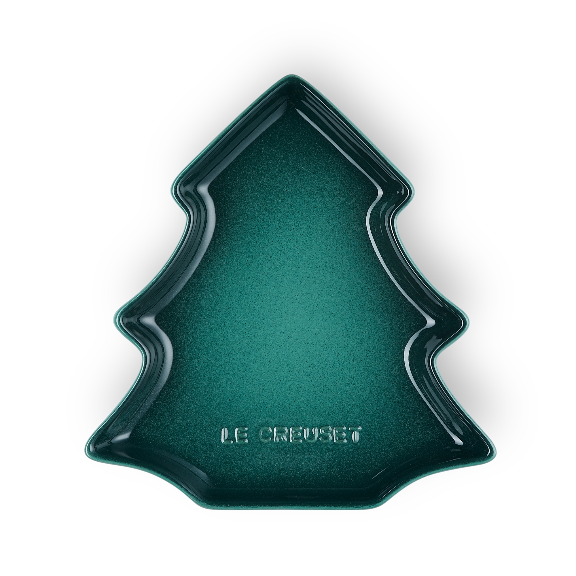 Le Creuset - Christmas tree shaped plate 19 cm - in different colors