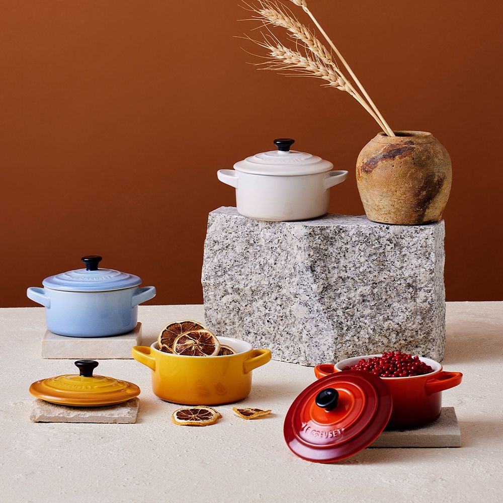 Le Creuset - 4er-Set Mini-Cocotte Elements