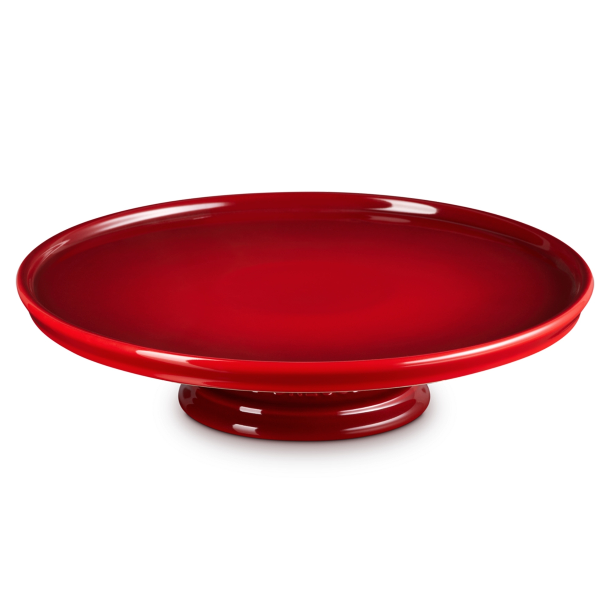 Le Creuset - Cake plate with foot - made of stone - in different colours