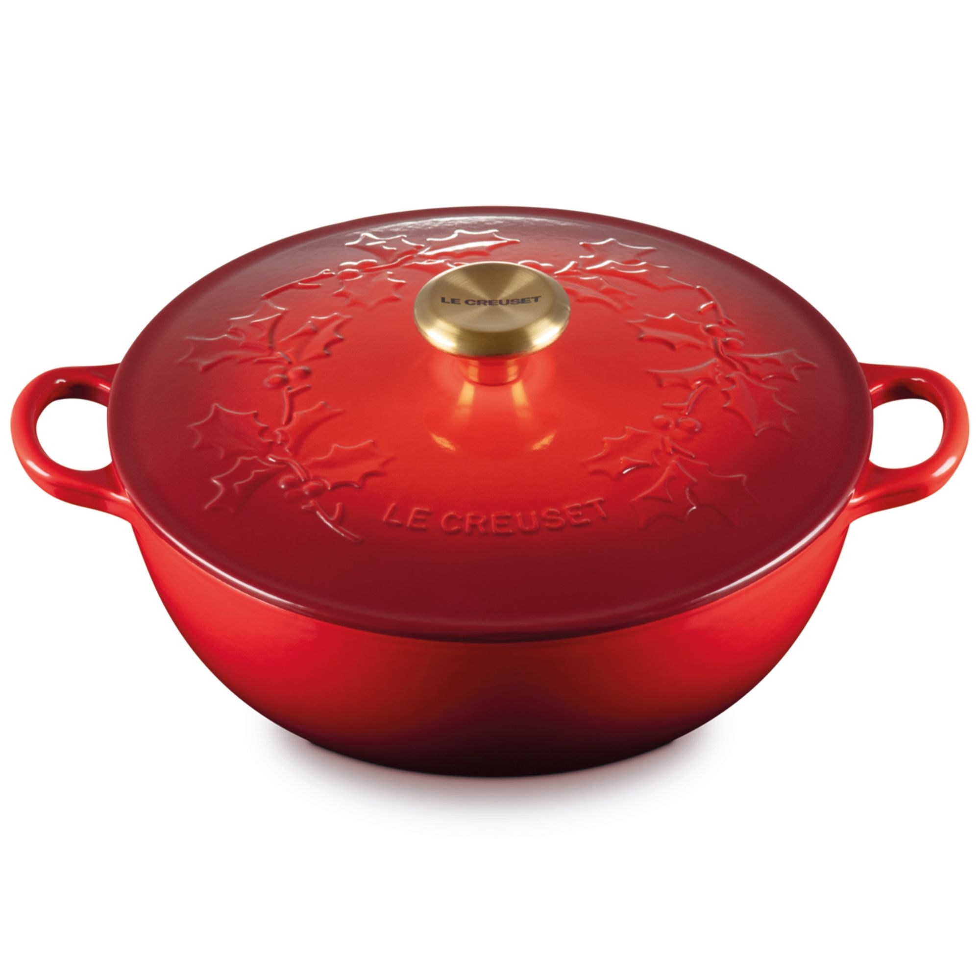 Le Creuset - Cast Iron Soup Pot 26 cm - Holly - Cerise