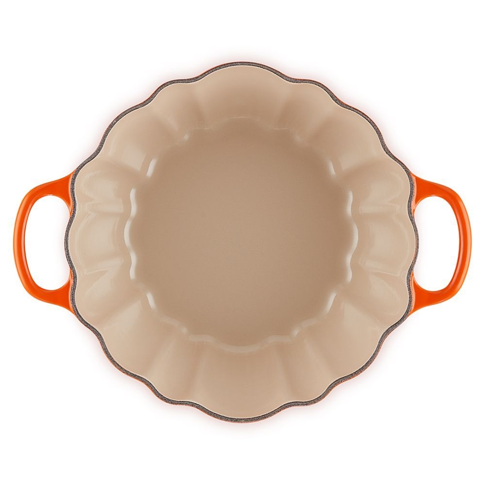 Le Creuset - Kürbis Bräter Signature 24 cm - Ofenrot