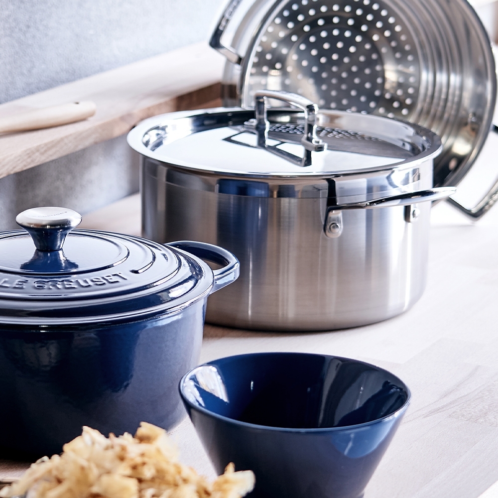 Le Creuset - 3-ply steamer