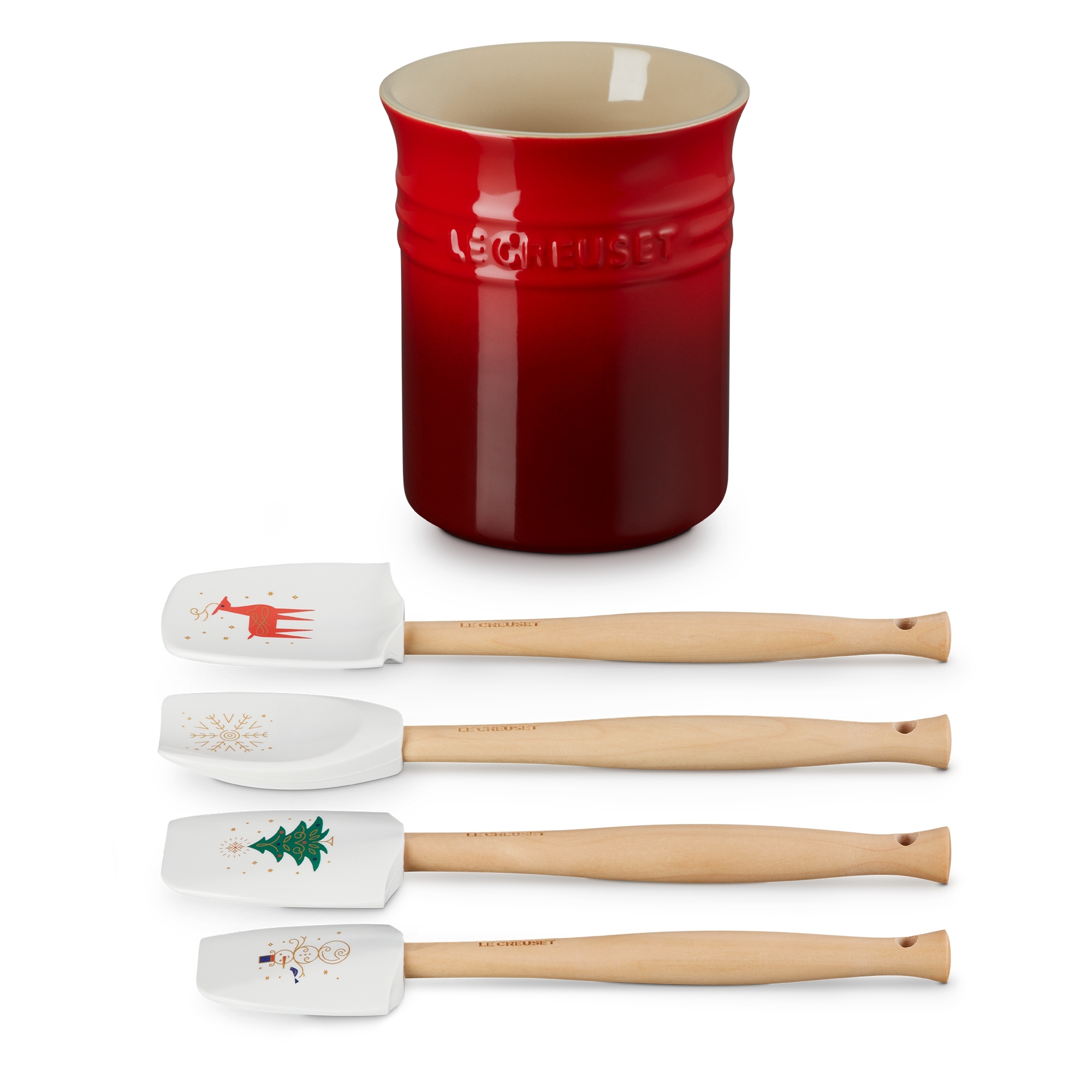 Le Creuset - Kochkellen-Set 5tlg. Craft - Weihnachten