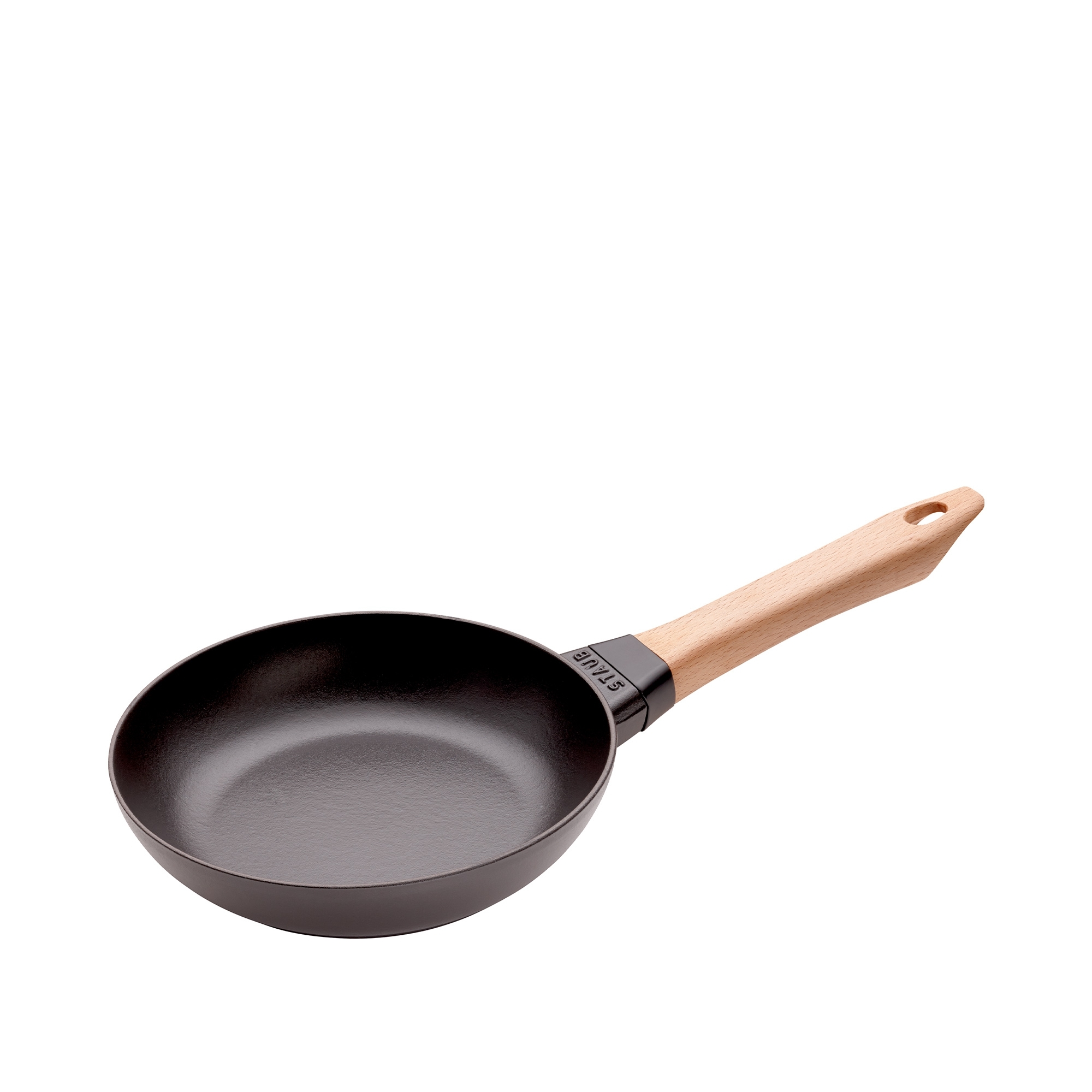 STAUB - Frypan with wooden handle | round | 20 cm