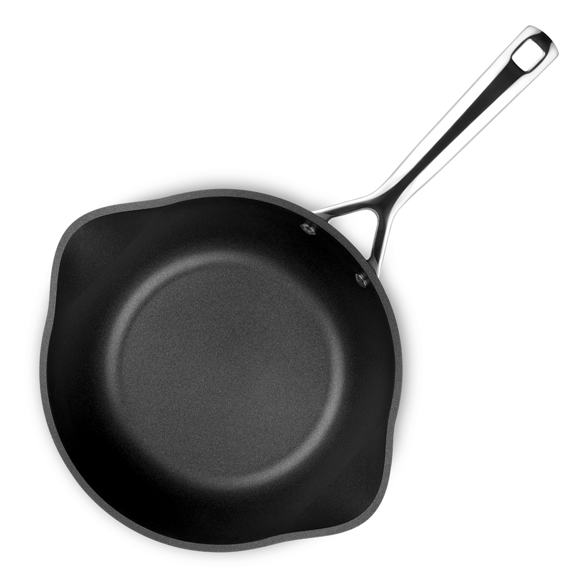 Le Creuset - Toughened Non-Stick Chef's Pan with Pouring Spouts + Lid 24 cm