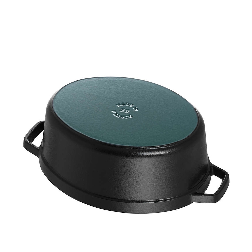 STAUB - Cocotte | oval | 33 cm | Black