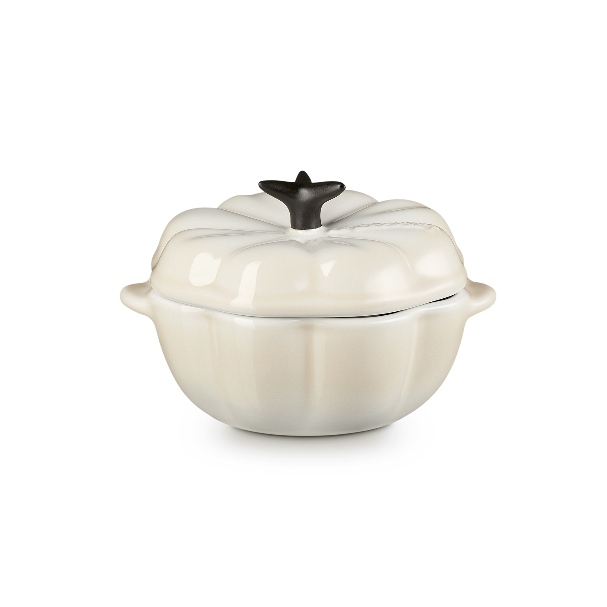 Le Creuset - Kürbisförmchen mit Deckel 300 ml - Meringue