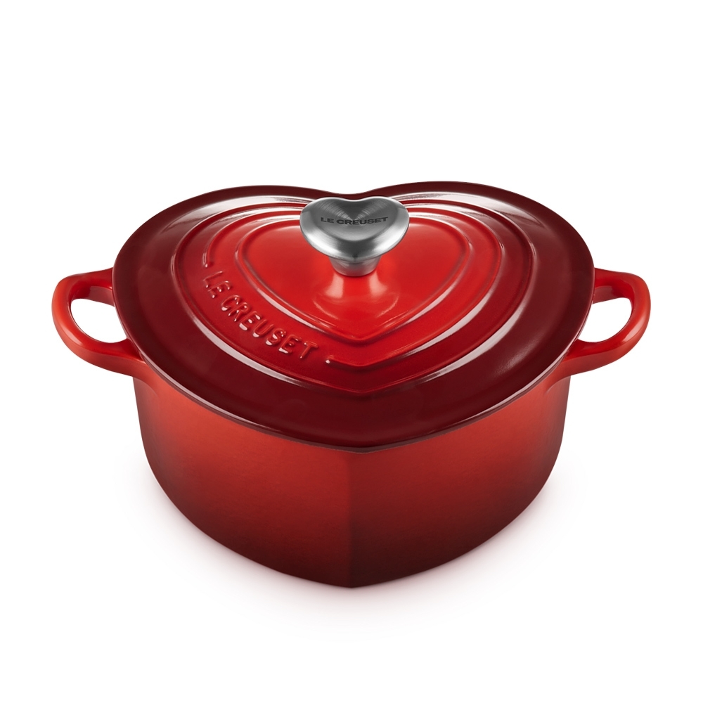 Le Creuset - Heart Casserole with Heart Shaped Knob