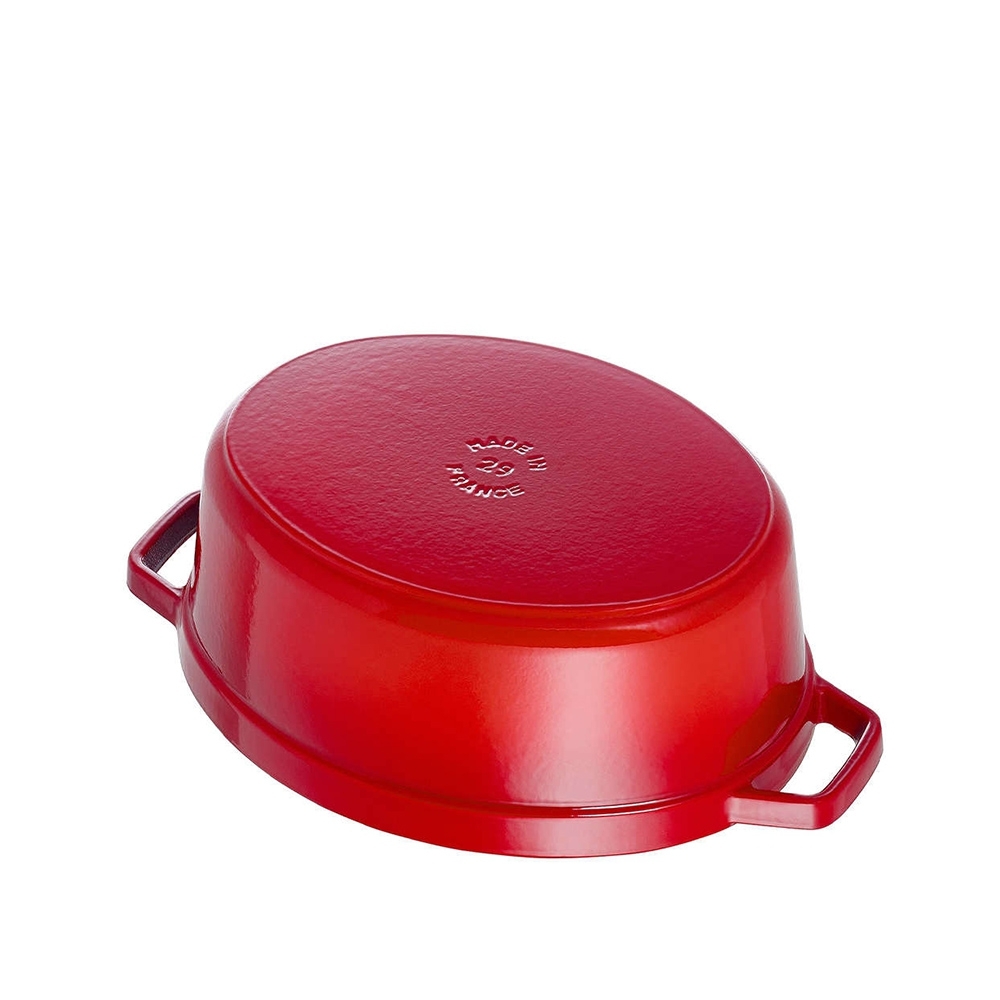 STAUB - Cocotte | oval | 29 cm | cherry red