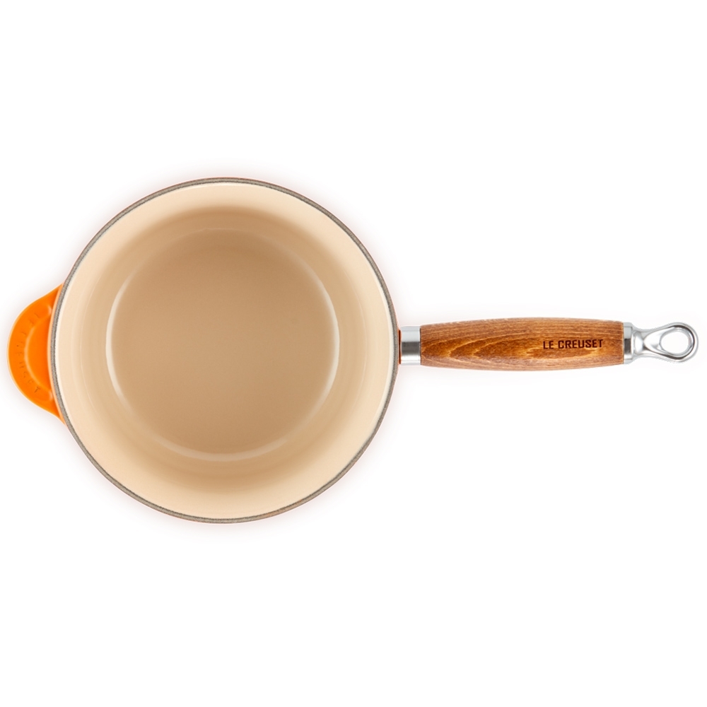 Le Creuset - Saucepan wooden handle 18 cm