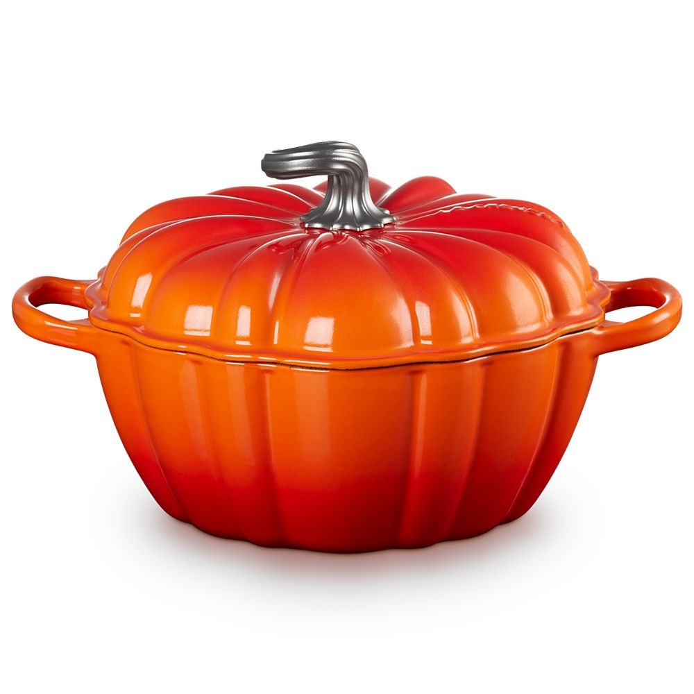 Le Creuset - Kürbis Bräter Signature 24 cm - Ofenrot