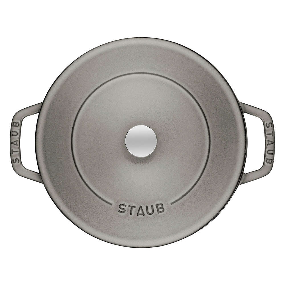 STAUB - Bräter flach | rund | 28 cm