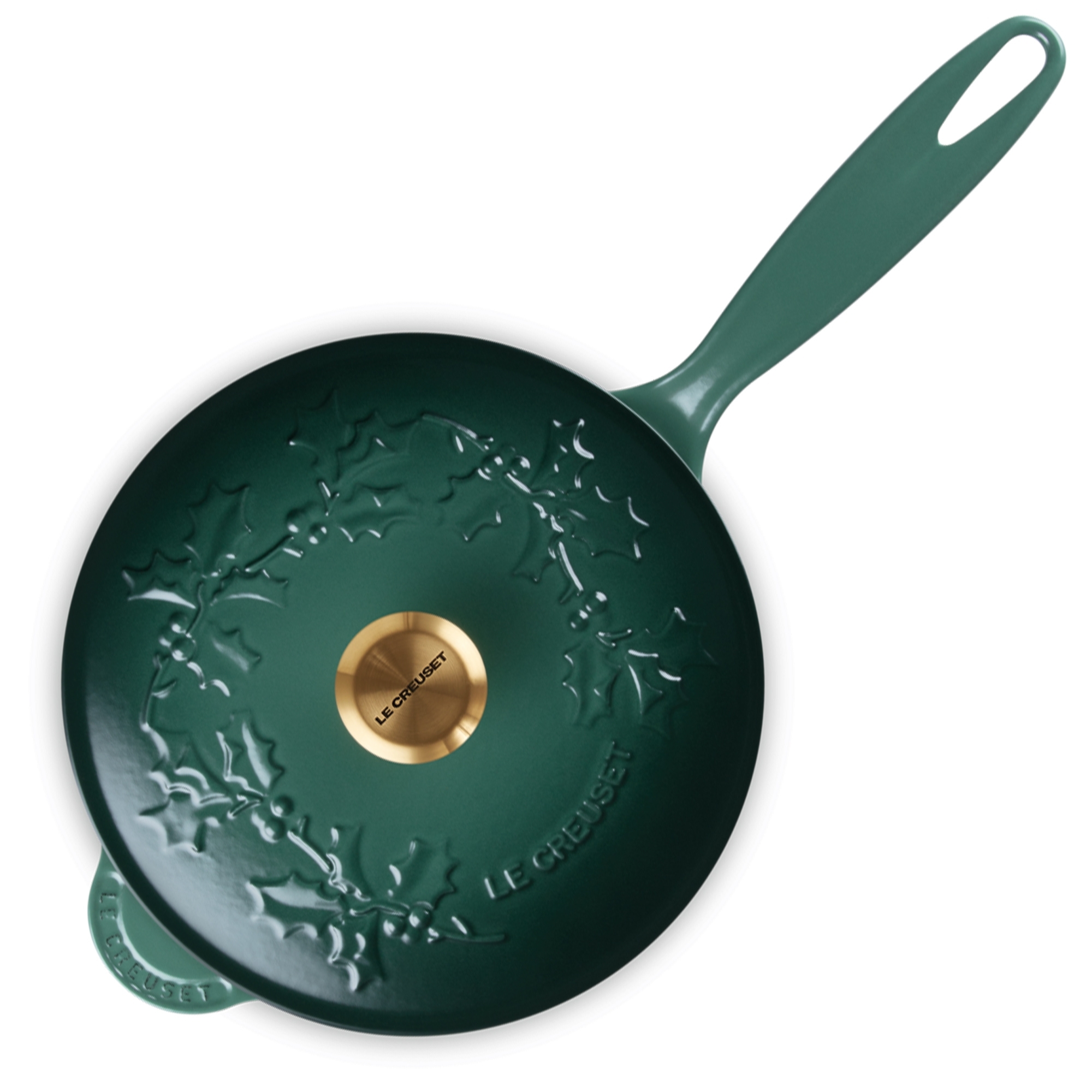 Le Creuset - Stielkasserole 21 cm - Gusseisen - Holly - Artichaut