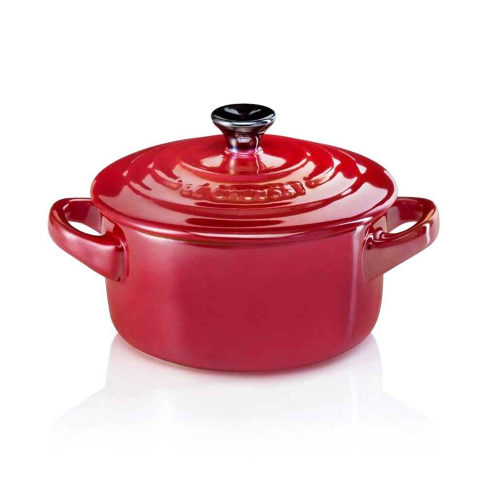 Le Creuset - 4er Set Mini-Cocotte - Metallics Red