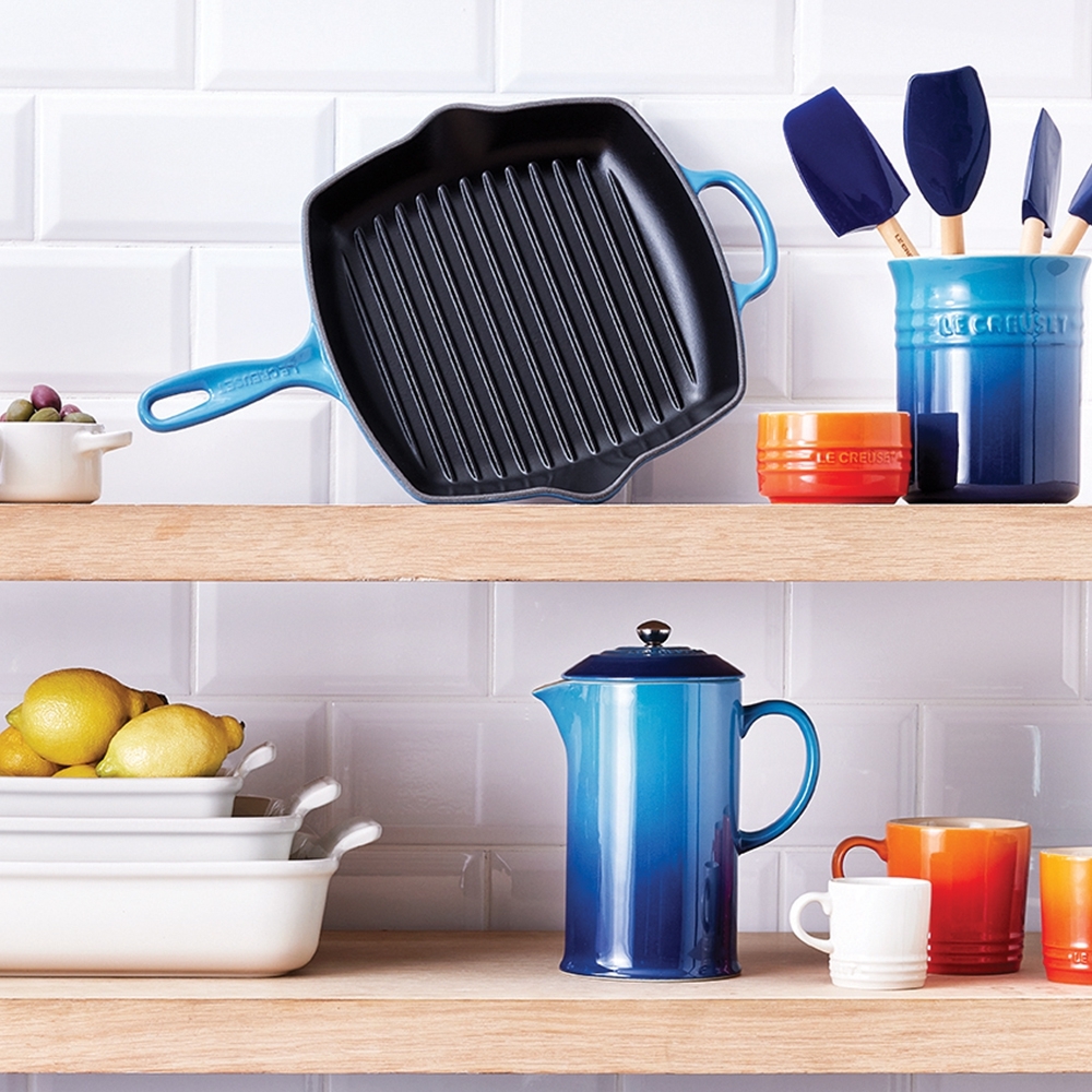 Le Creuset - Signature Grillpfanne quadratisch 26 cm