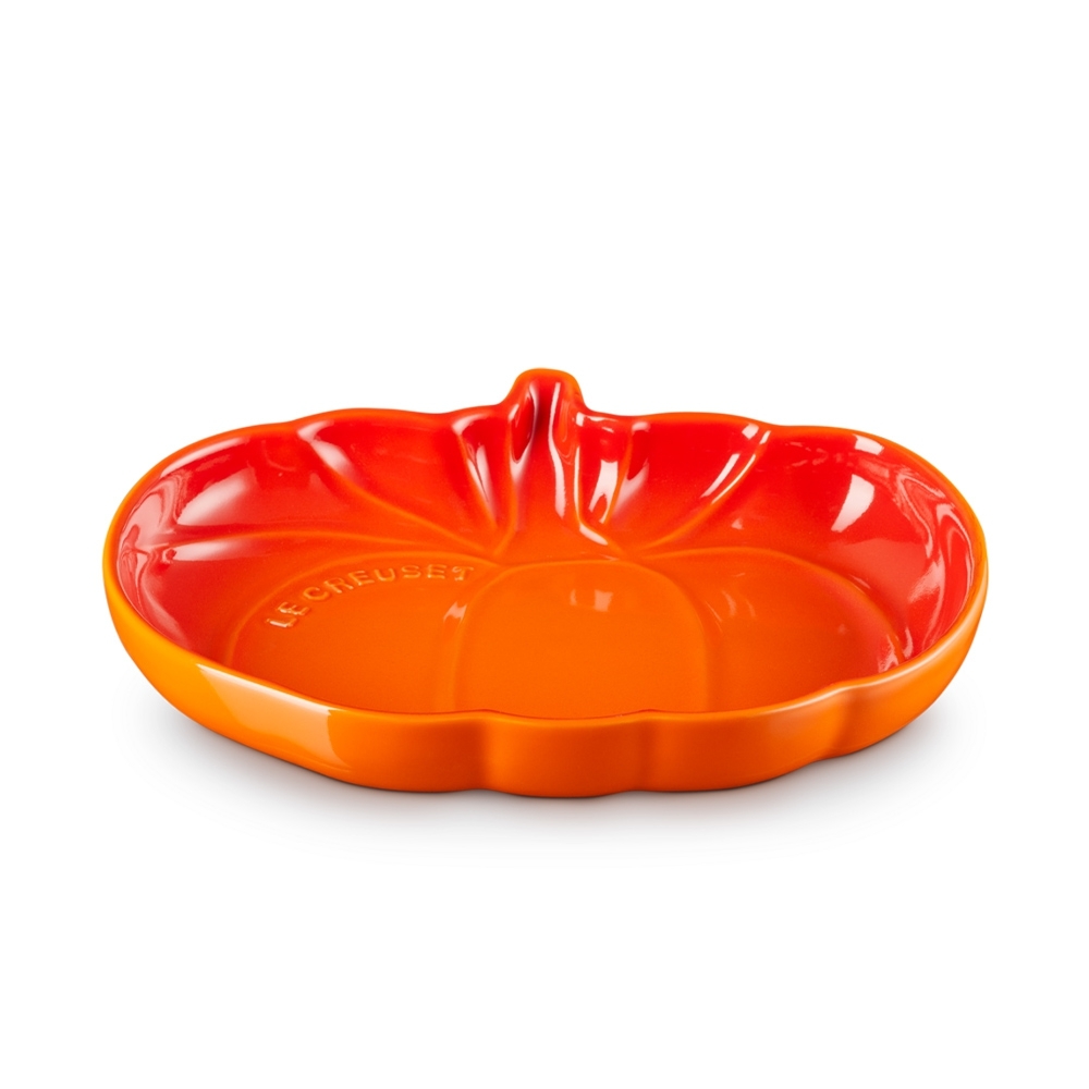 Le Creuset - Kürbisteller aus Steinzeug 23 cm - Ofenrot