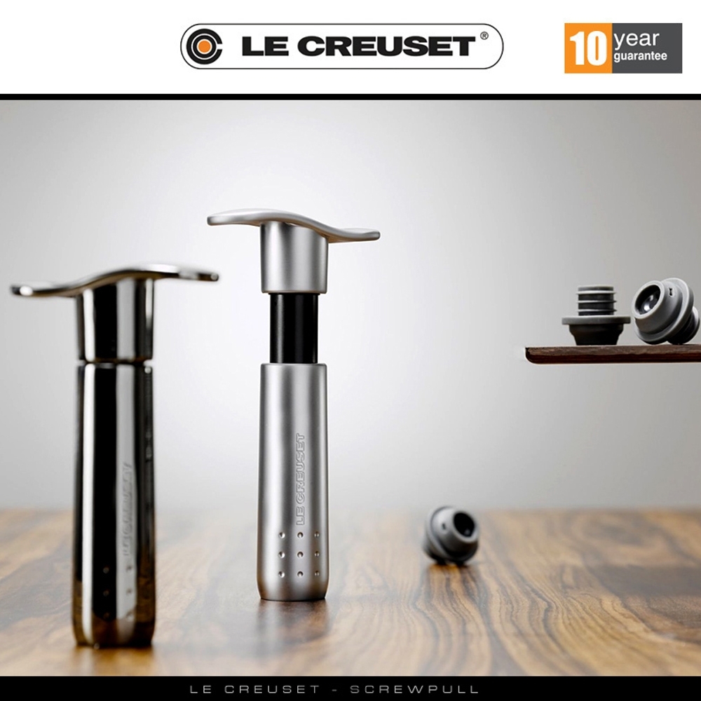 Le Creuset Screwpull - Weinpumpe WA-137 Metal Edition