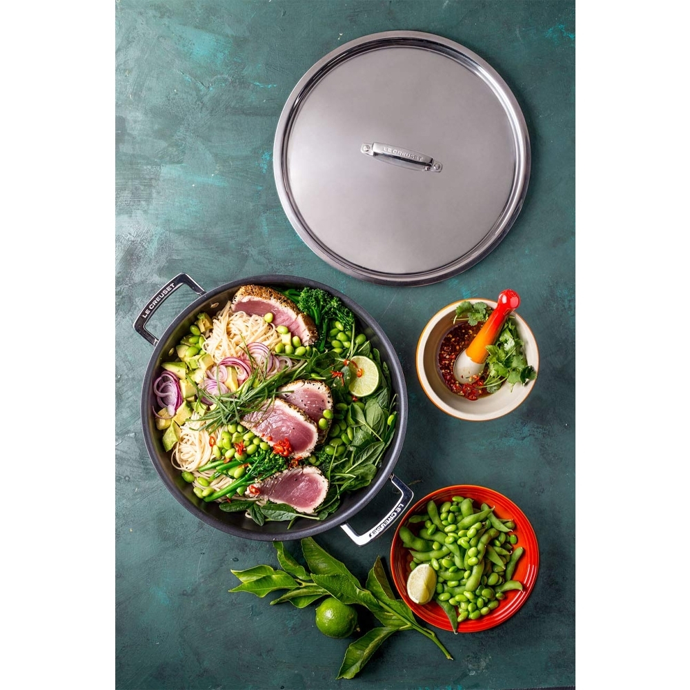 Le Creuset - 3-ply Non-Stick Shallow Casserole 30 cm