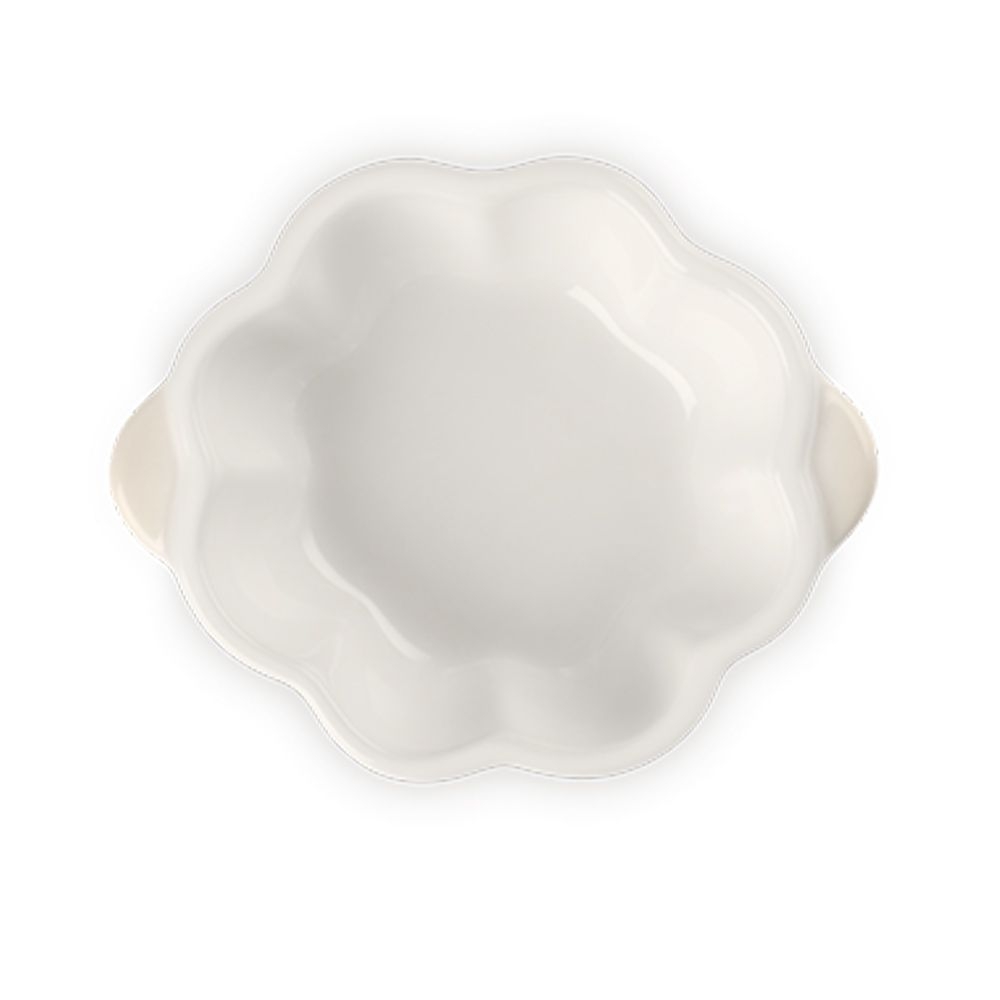 Le Creuset - Kürbisförmchen mit Deckel 300 ml - Meringue