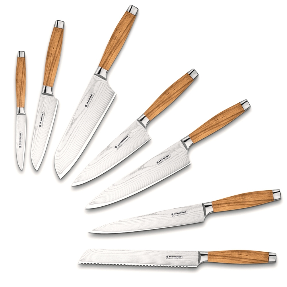 Le Creuset - Bread Knife Olive Wood Handle