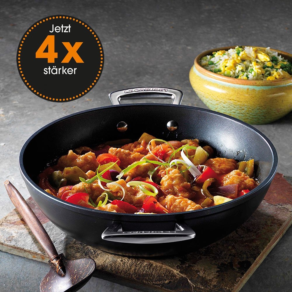 Le Creuset - Toughened Non-Stick 32 cm Wok