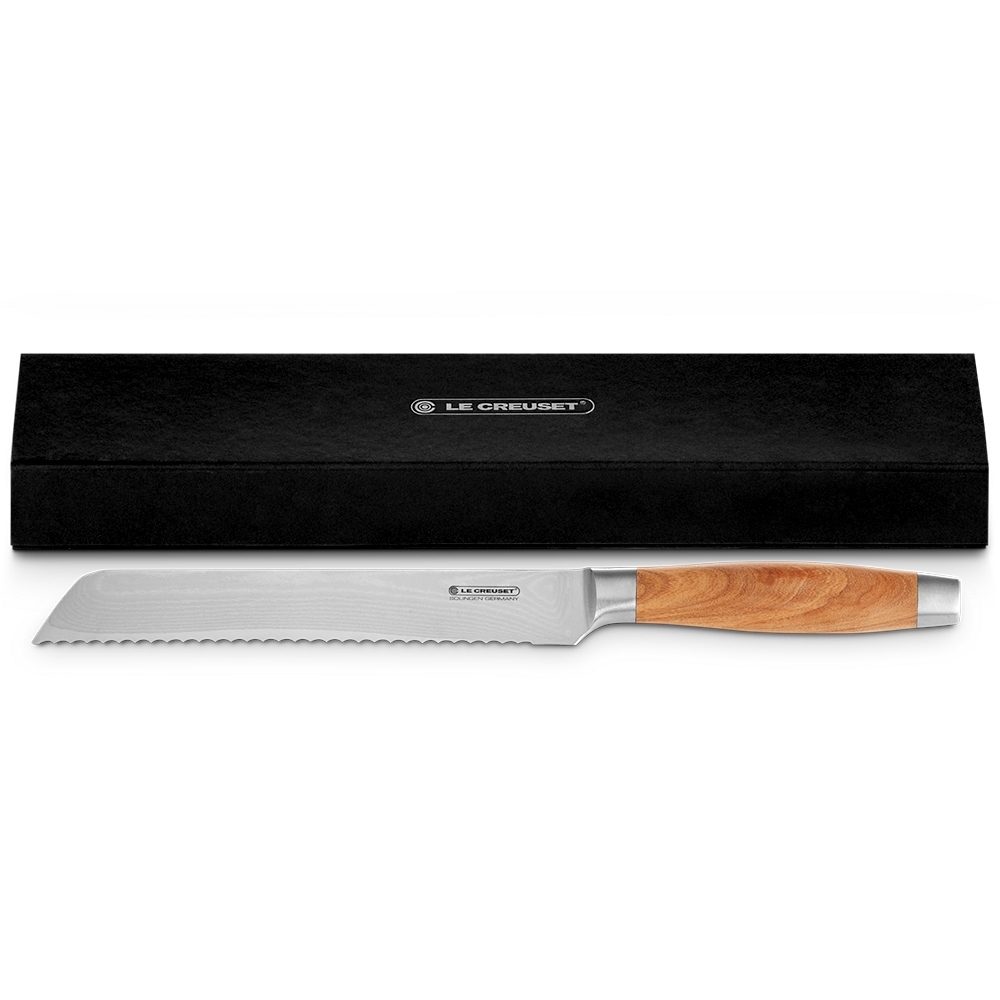 Le Creuset - Brotmesser 20 cm - Holzgriff