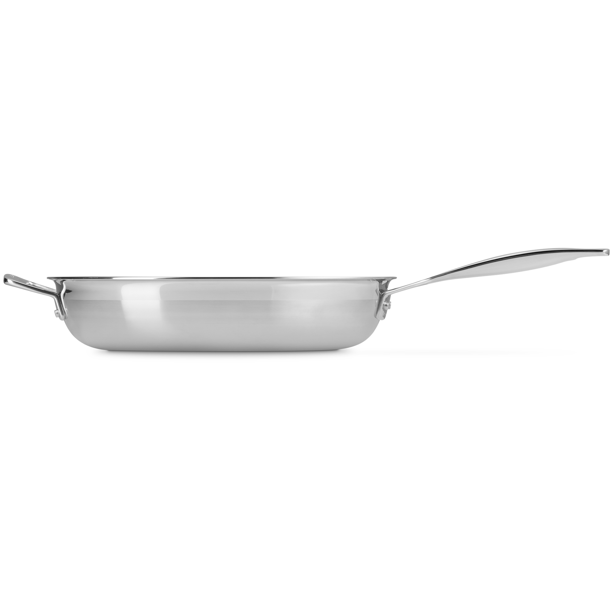 Le Creuset - 3-ply frying pan, uncoated - with counter handle - 30 cm