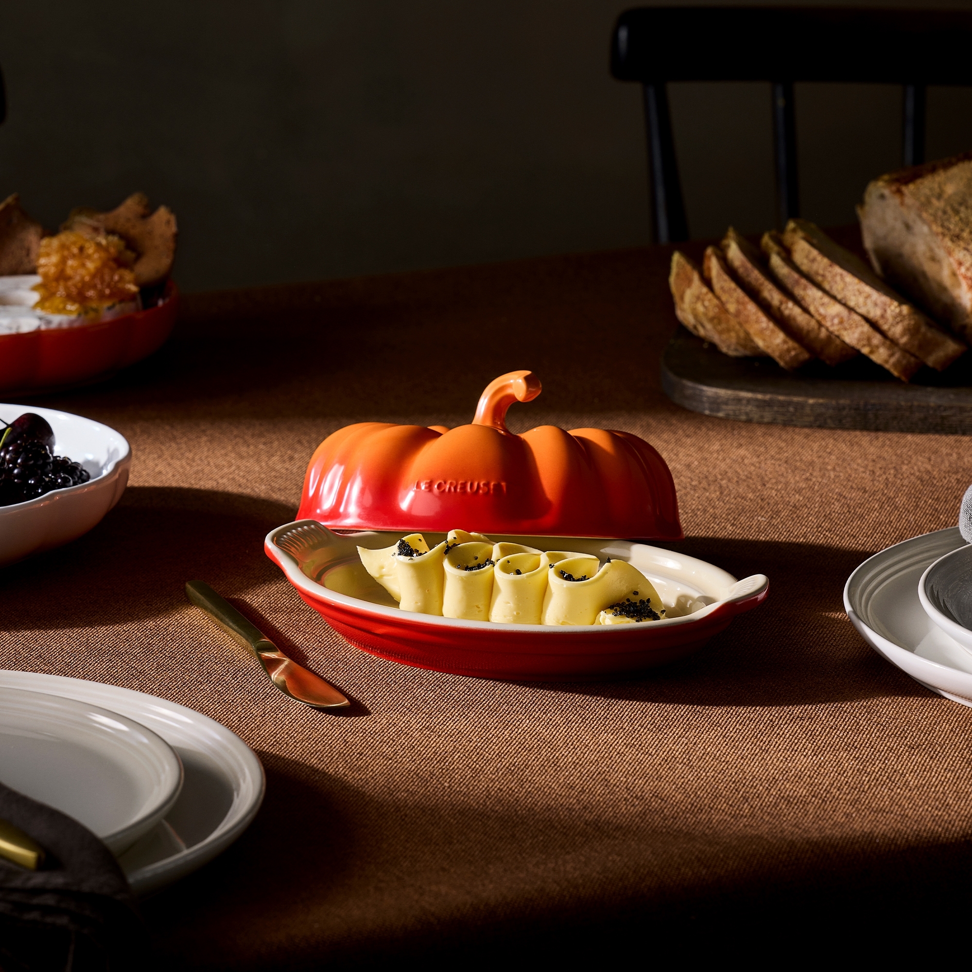 Le Creuset - Pumpkin Butter Dish