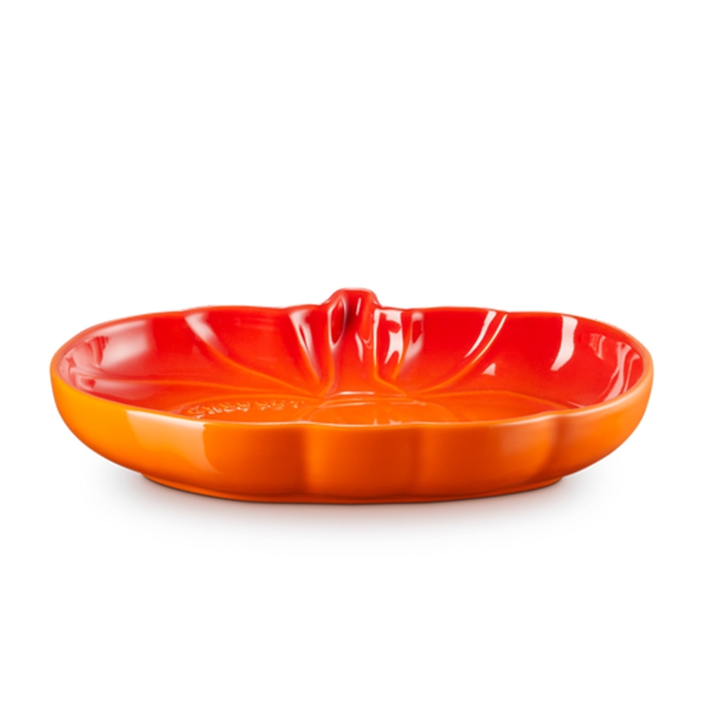 Le Creuset - Kürbisteller aus Steinzeug 23 cm - Ofenrot