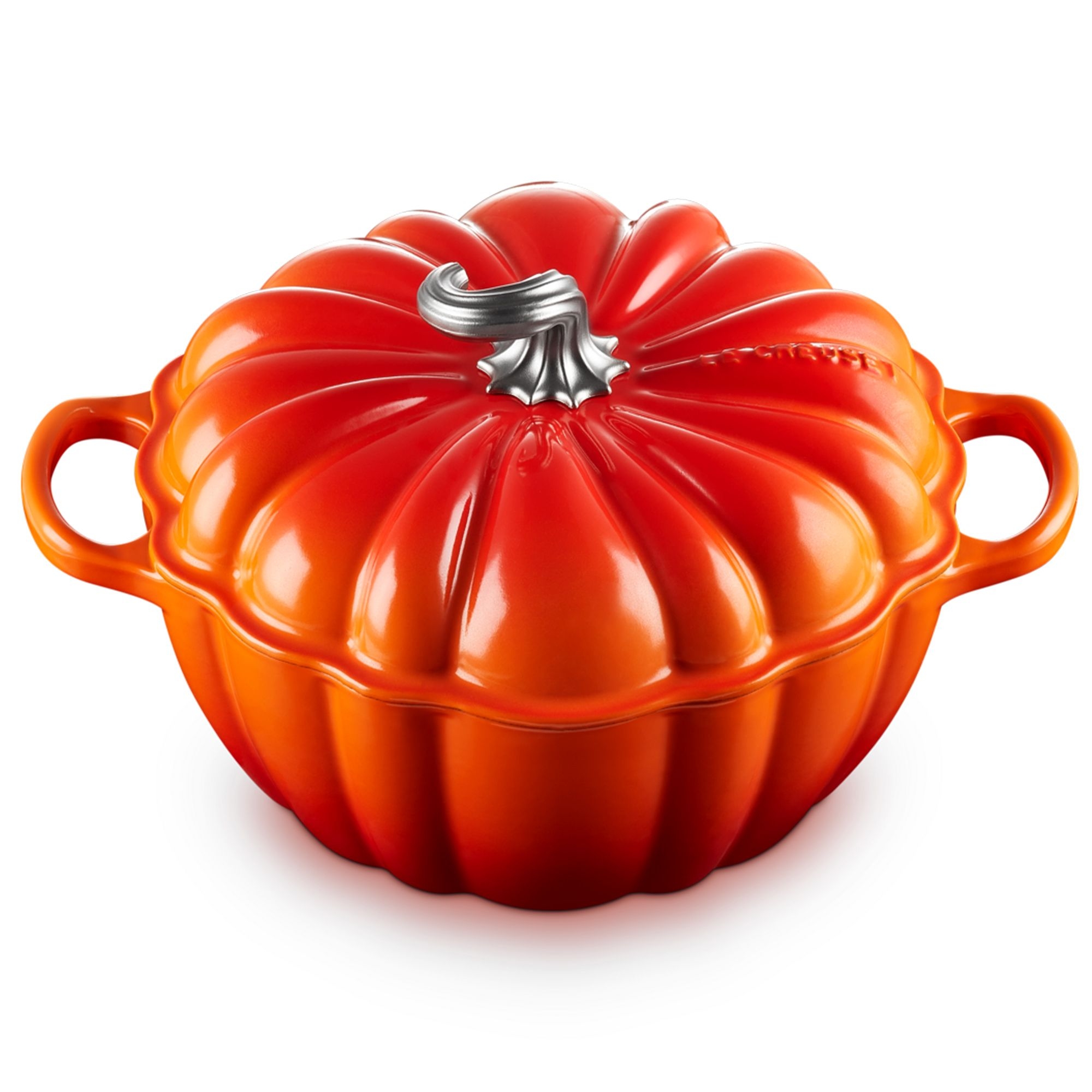 Le Creuset - Kürbis Bräter Signature 24 cm - Ofenrot