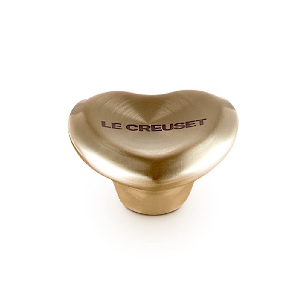 Le Creuset - Heart Light Gold Knob 4,7 cm - Signature Collection