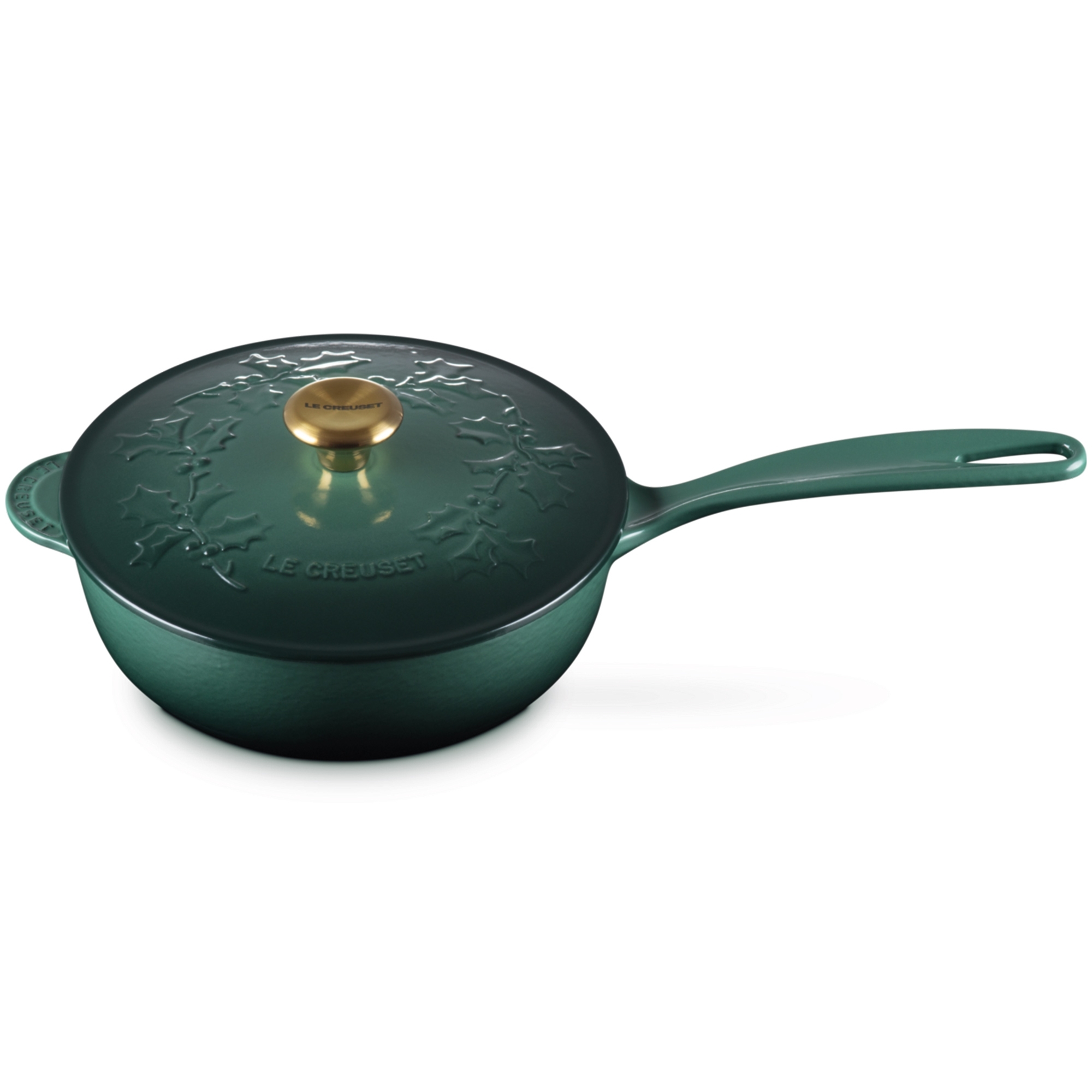 Le Creuset - Stielkasserole 21 cm - Gusseisen - Holly - Artichaut