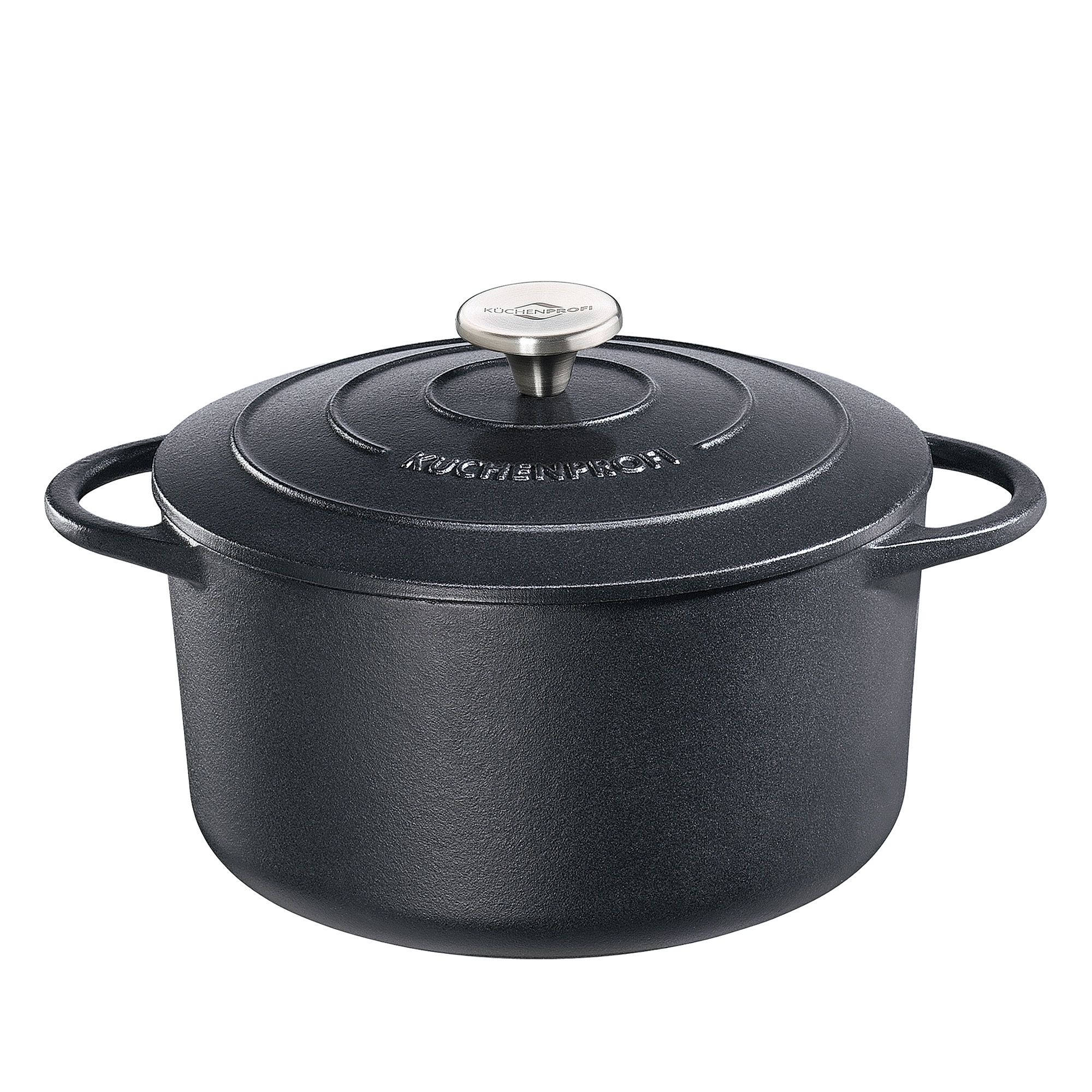 Küchenprofi - PROVENCE - round French Oven - black