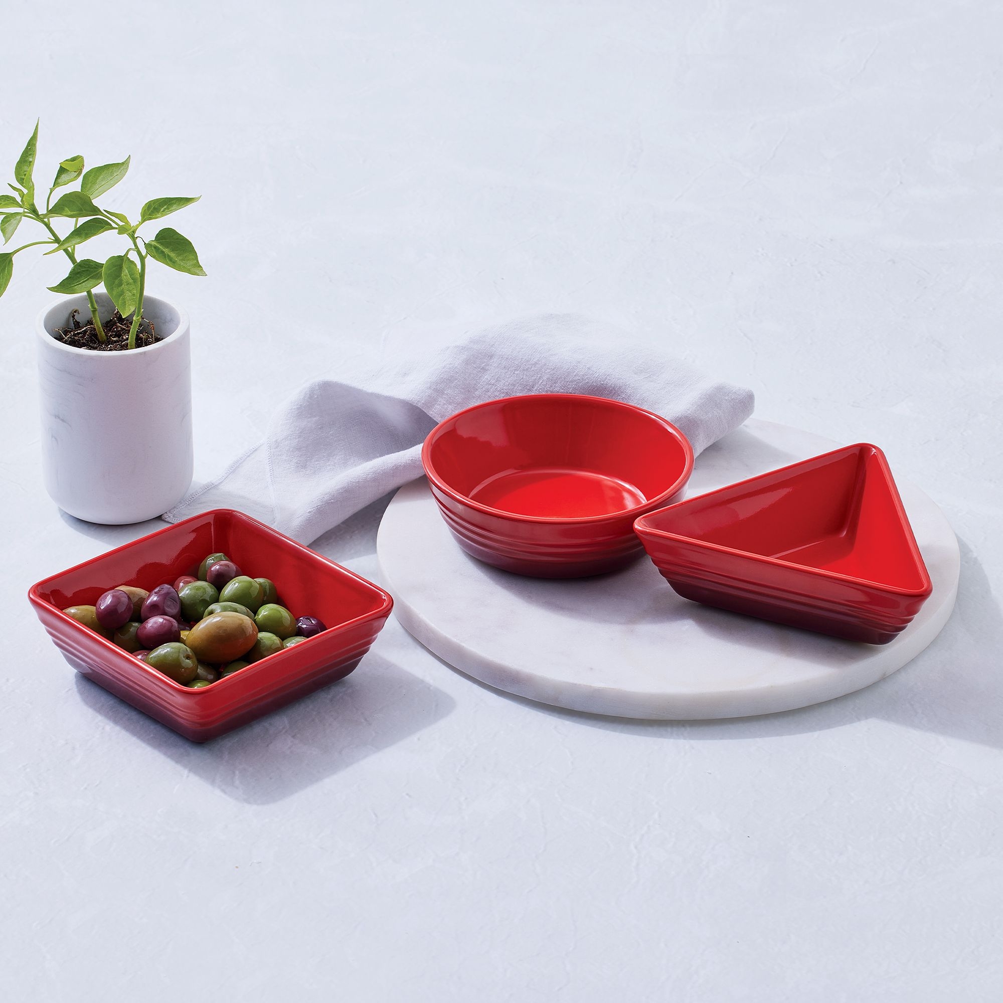 Le Creuset - Tapasschalen 3-er Set