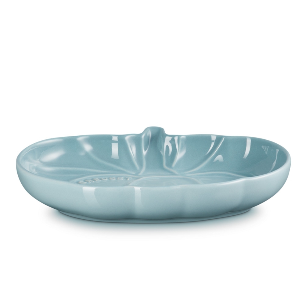 Le Creuset - Kürbisteller aus Steinzeug 23 cm - Sea Salt