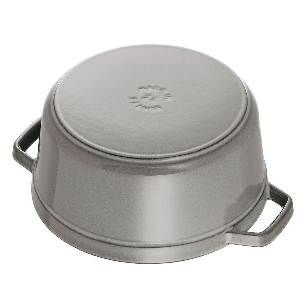 STAUB - Cocotte | rund | 24 cm | Graphitgrau