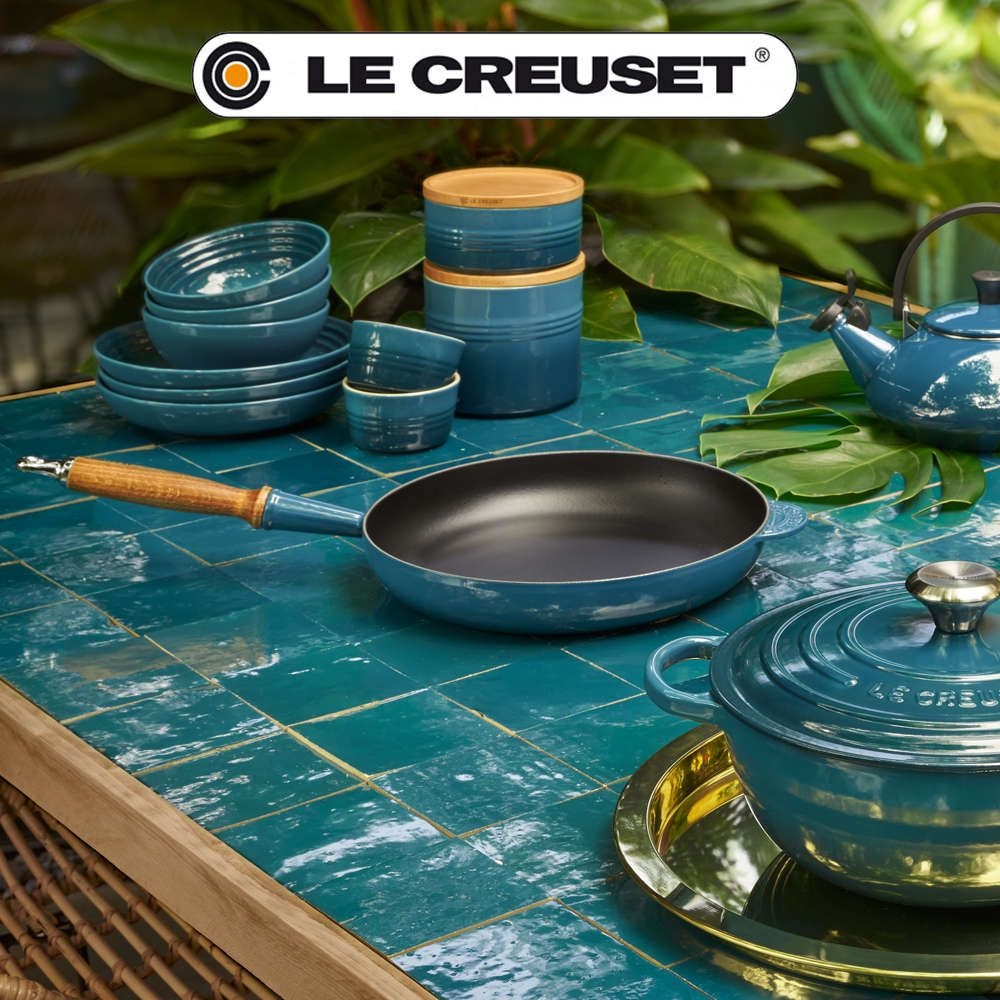 Le Creuset - Bratpfanne mit Holzgriff - 28 cm