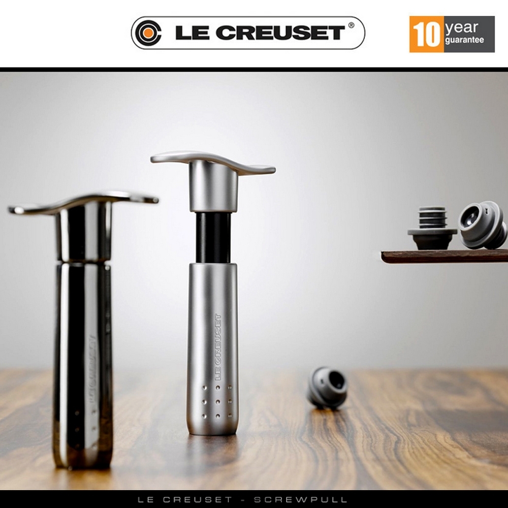 Le Creuset Screwpull - Weinpumpe WA-137 Metal Edition