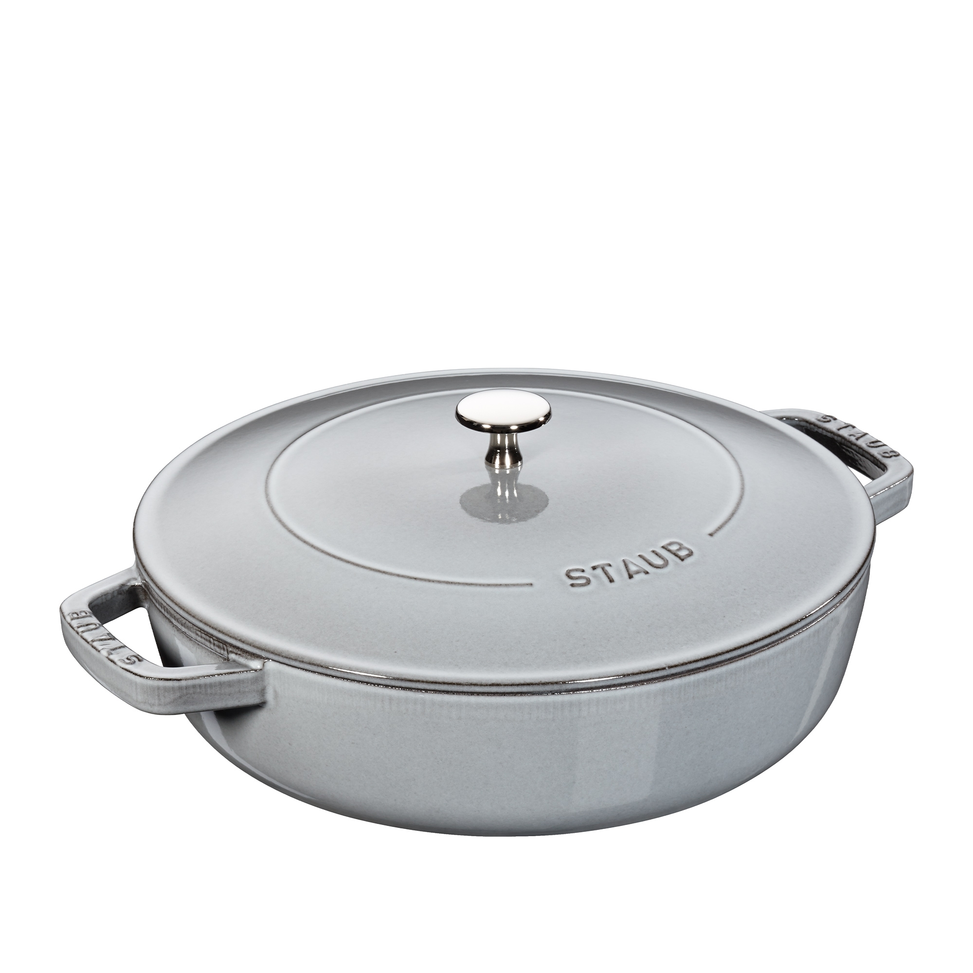 STAUB - Bräter flach | rund | 28 cm