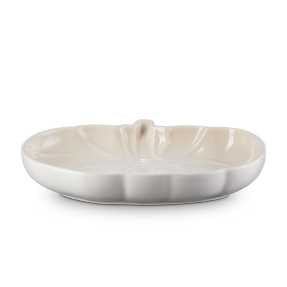 Le Creuset - Stoneware Pumpkin Plate 23 - Meringue