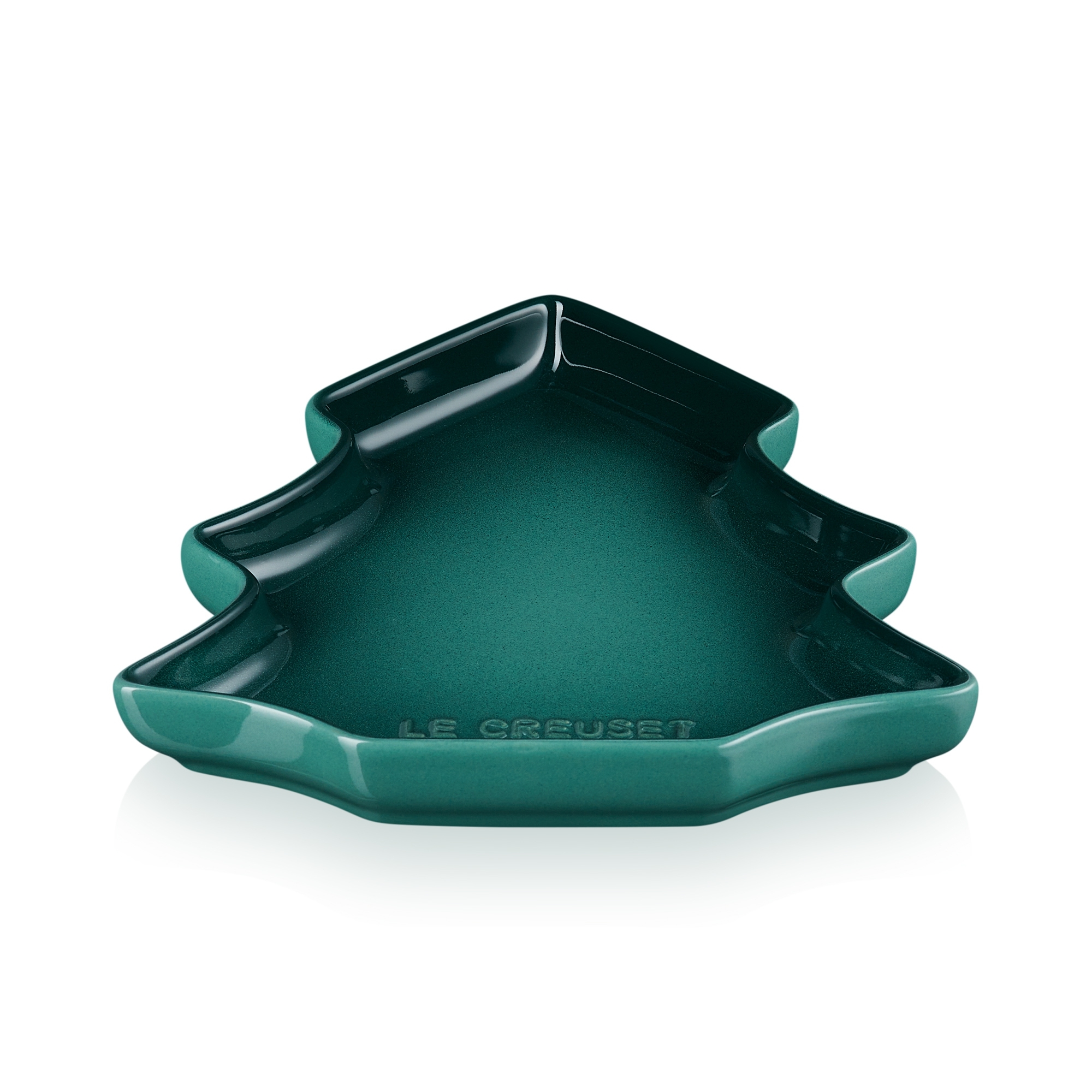 Le Creuset - Christmas tree shaped plate 19 cm - in different colors