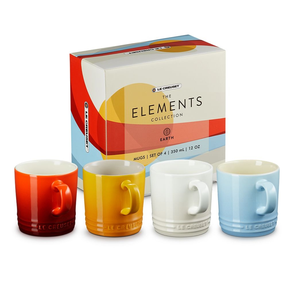 Le Creuset - 4er Set Becher 350 ml - ELEMENTS